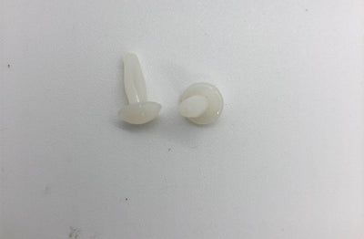 Canoe buttons / W clips / W buttons - stops rattling security and insect screens