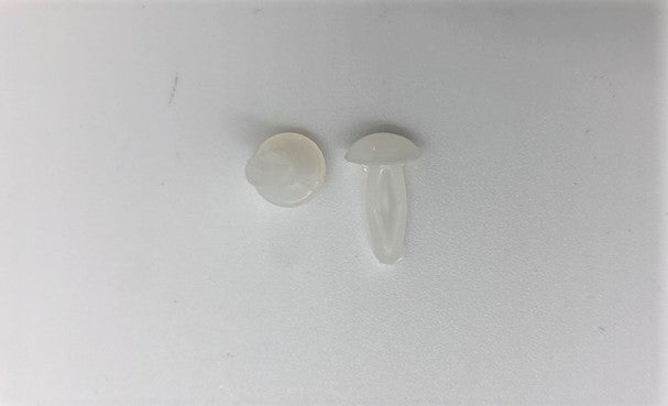 Canoe buttons / W clips / W buttons - stops rattling security and insect screens