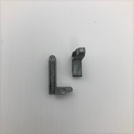 Shower Screen & Mirror Corner Stake Block Alloy Single