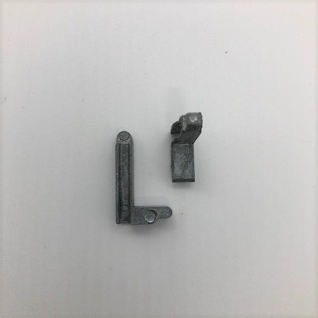 Shower Screen & Mirror Corner Stake Block Alloy Single