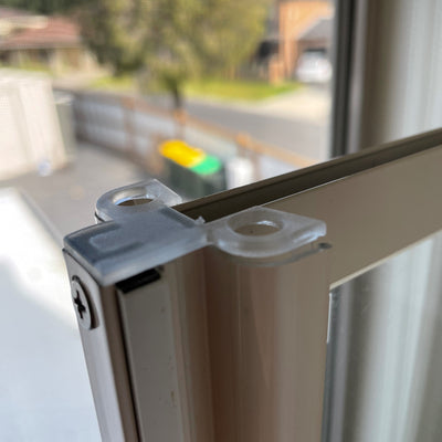 Shower rail end caps - sold as a set L&R