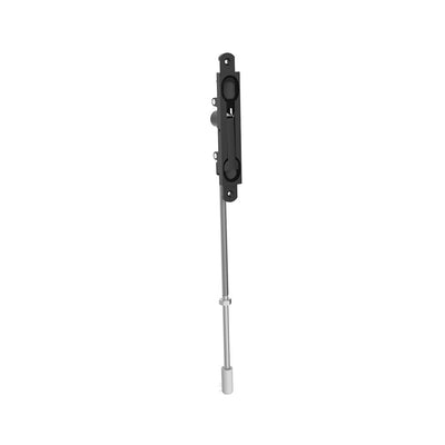 Flushbolt - recessed - 250mm rod - sold singly - Black
