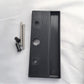 Sliding door - External flat Handle - Key Hole - black -  - DS392