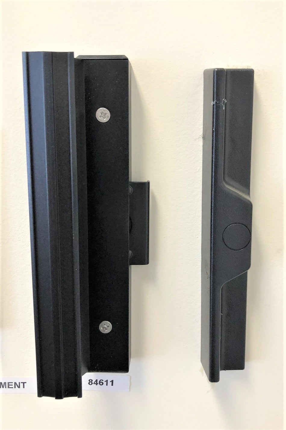 Sliding door lock - suits G James Apartment Doors - Black