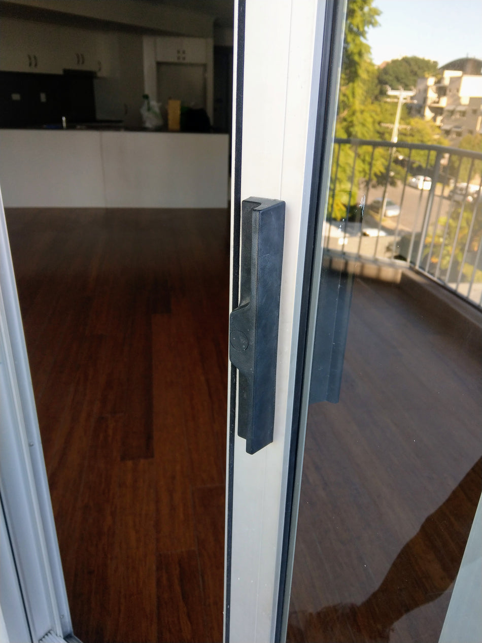 Sliding door lock - suits G James Apartment Doors - Black