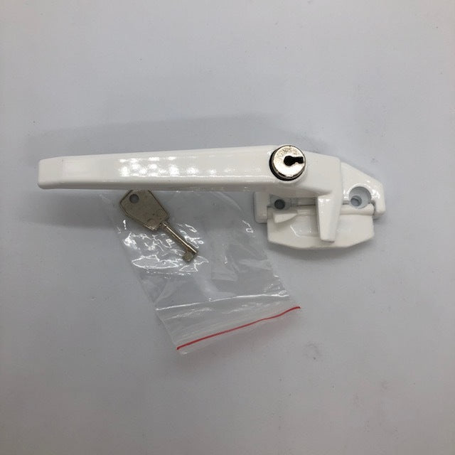 CAM handle Wedgeless White - Key Lockable- Sold singly