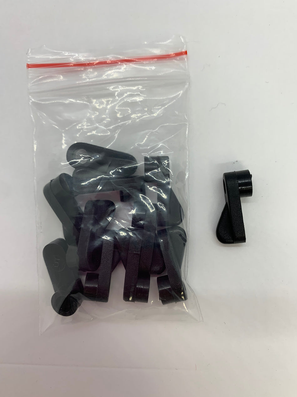 DS158 Fly Swivel Clip - black - sold in packs of 10