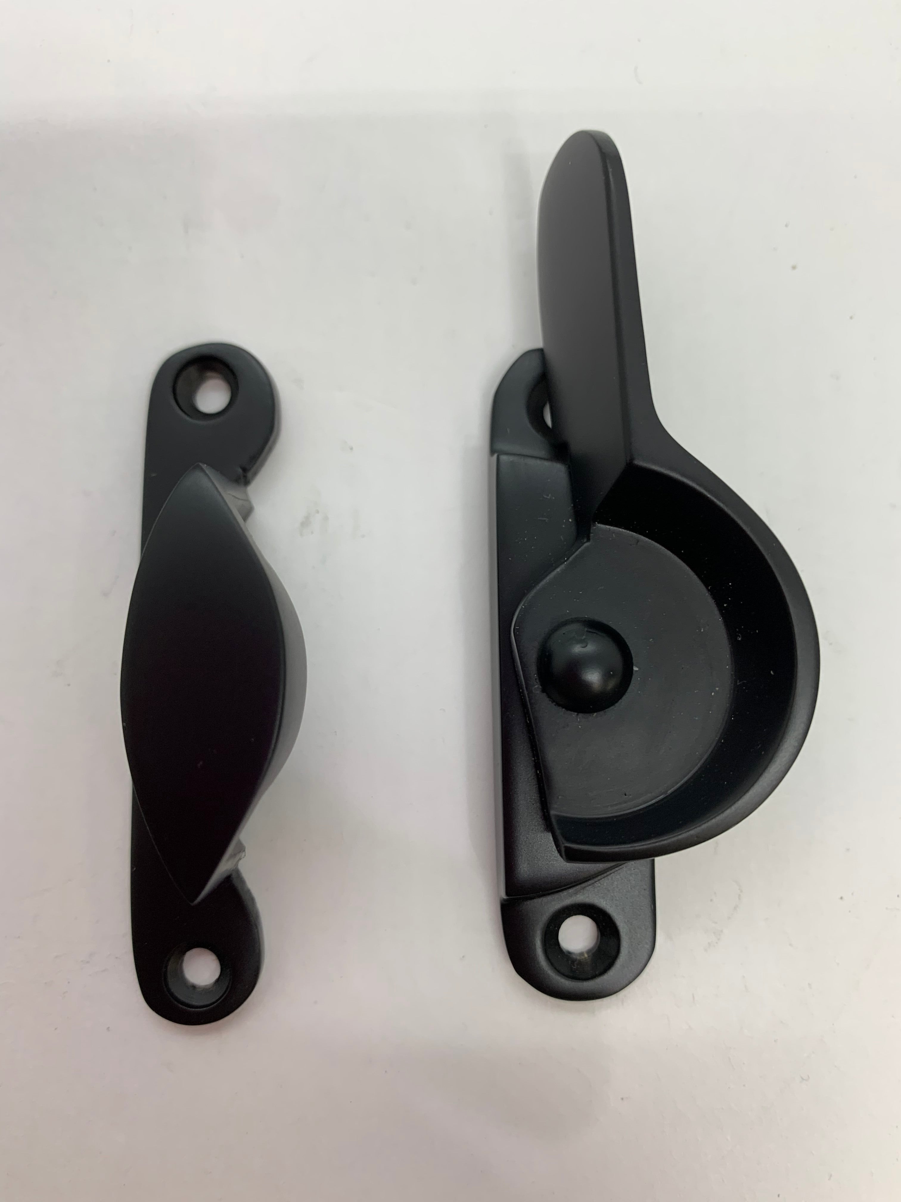 Sash window fasteners - narrow style - sold singularly - Matt Black ...