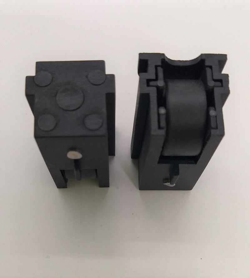 Door rollers - unknown brand - overseas - flat roller- Sold singly