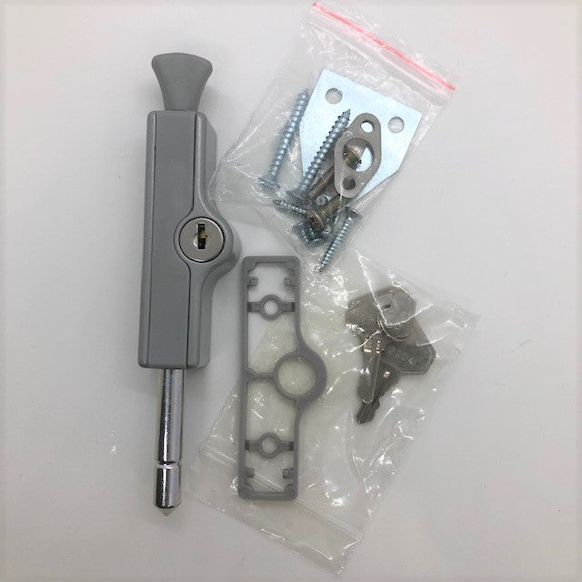 Patio Bolt Locks - Silver