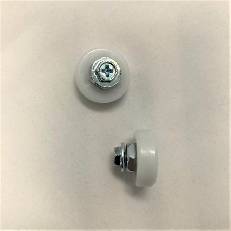 Shower Roller - suits various brands - Flat roller -3mm Hub - Sold singular