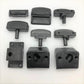 Black Stegbar Softline Shower Pivot Parts Sold Individually