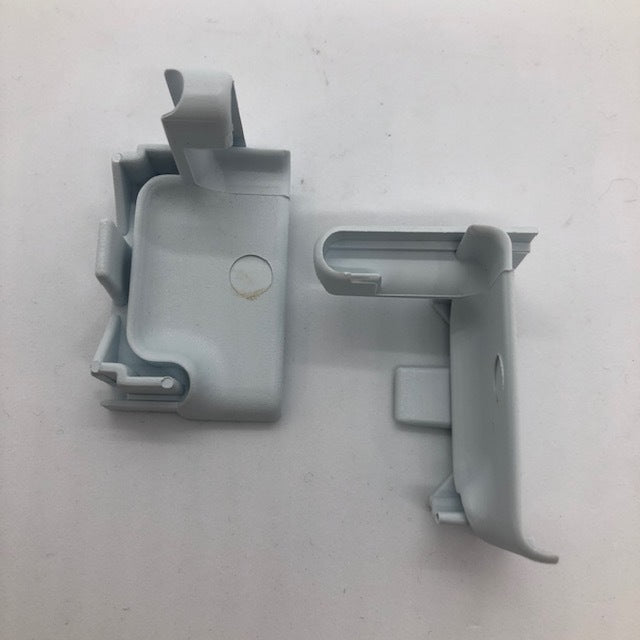 Stegbar softline framed sliding shower screen head and sill track connectors