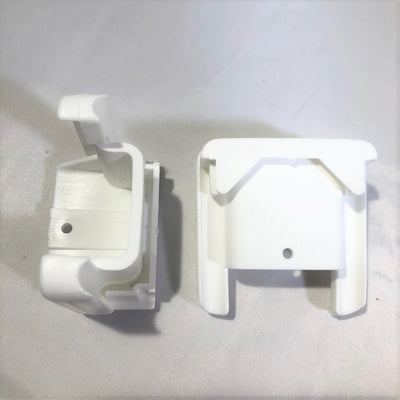 Stegbar softline framed sliding shower screen head and sill track connectors