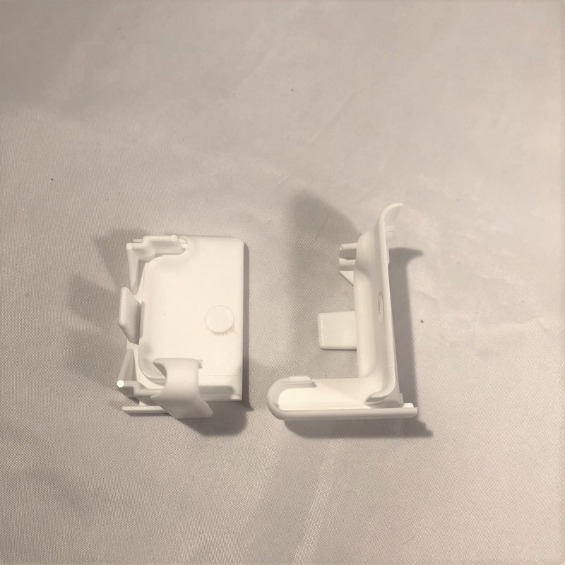 Stegbar softline framed sliding shower screen head and sill track connectors