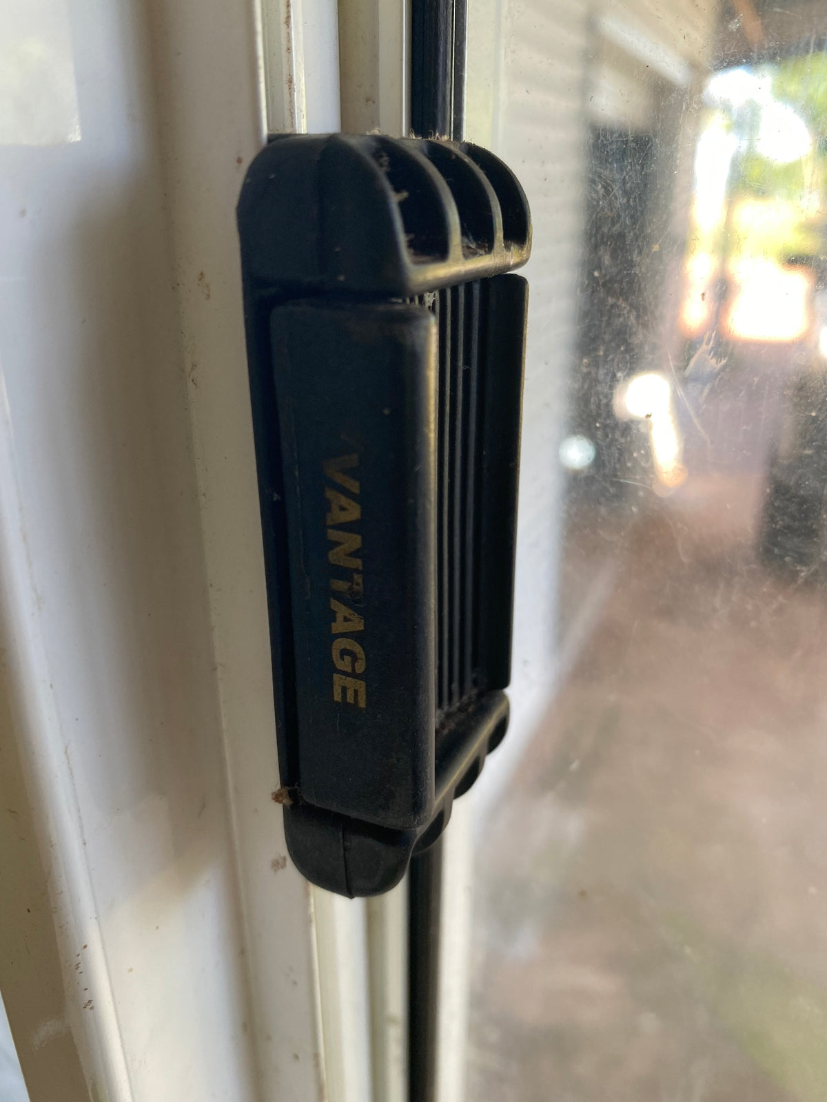 Window Handle - suits AWS Mullion latch - Vantage, Magnum series - black - non locking
