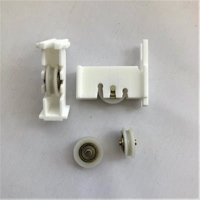 Wunderlich sliding screen door - rollers, guides
